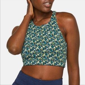 Outdoor Voices Sports Bra in Mineral Floral - Size XL